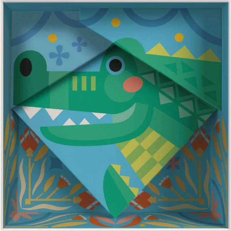 Zestaw do malowania Ravensburger CreArt Do it together – Krokodyl (dziecięcy zestaw do wspólnego malowania)