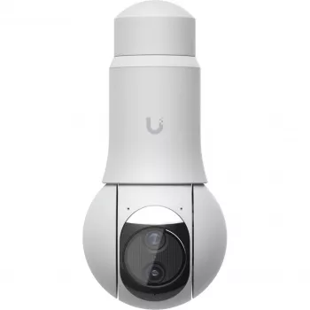 IP security camera UBIQUITI G6 PTZ — 3864×2160, kulista, wewnątrz/zewnątrz, przewodowa, sufit/ściana/słup, 350° obrót, kąty widzenia 109.9°×56.7°