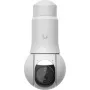 IP security camera UBIQUITI G6 PTZ — 3864×2160, kulista, wewnątrz/zewnątrz, przewodowa, sufit/ściana/słup, 350° obrót, kąty widzenia 109.9°×56.7°