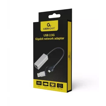 Adapter sieciowy PowerLine Gembird A-USB3AC-LAN2G-01 2500 Mbit/s Ethernet LAN