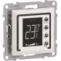 Legrand Seano MyHome termostat z wyświetlaczem 765608 z płytką maskującą w kolorze der (765608)