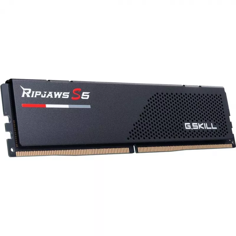 DIMM 32 GB DDR5-5600 (2x 16 GB) Dual-Kit, Arbeitsspeicher schwarz, F5-5600J4040C16GX2-RS5K, Ripjaws S5, INTEL XMP