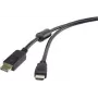 Renkforce RF-3301450 Adapter kablowy wideo 0,5 m DisplayPort HDMI Czarny (RF-3301450)
