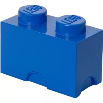 LEGO Storage Brick 2 Niebieski, Pudełko do przechowywania niebieskie