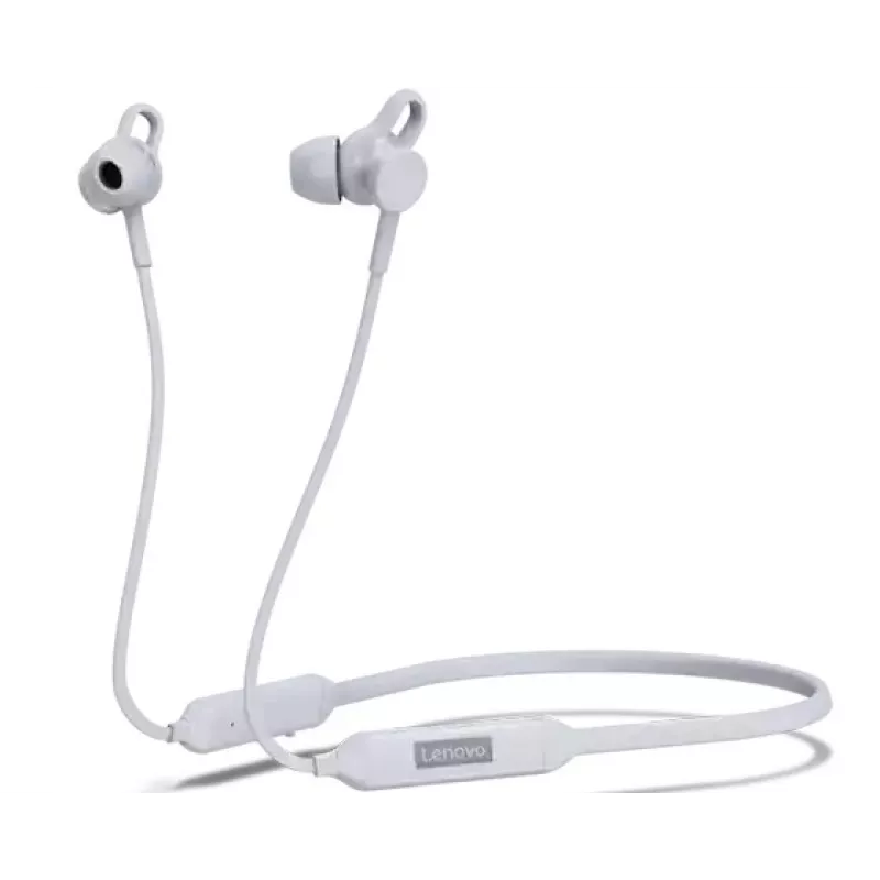 Lenovo GXD1B65027 słuchawki/zestaw słuchawkowy Bezprzewodowe Douszne Połączenia/Muzyka/Sport/Codzienne użytkowanie Bluetooth Szary