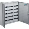Hager FWB53S. Produktfarbe: Weiß. Breite: 800 mm, Höhe: 800 mm, Tiefe: 161 mm (FWB53S)