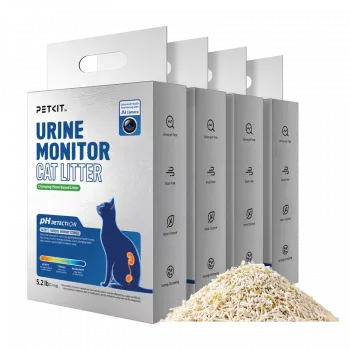 Żwirek dla kota PETKIT Urine Monitor, 4 worki — żwirek zbrylający z monitorem moczu