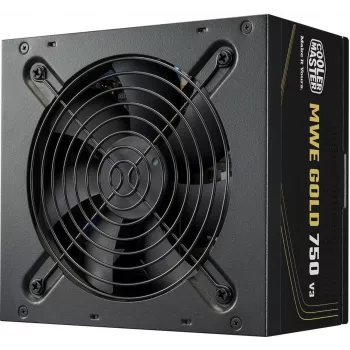 Zasilacz Cooler Master MWE GOLD 750v3 ATX 3.1 750W 80 PLUS Gold niemodularny, 6x SATA, 4x 6+2 PCIe, 2x 4+4 EPS