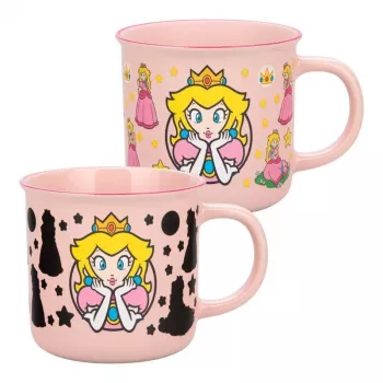 Ceramiczny kubek termiczny Paladone Super Mario Princess Peach — 300 ml