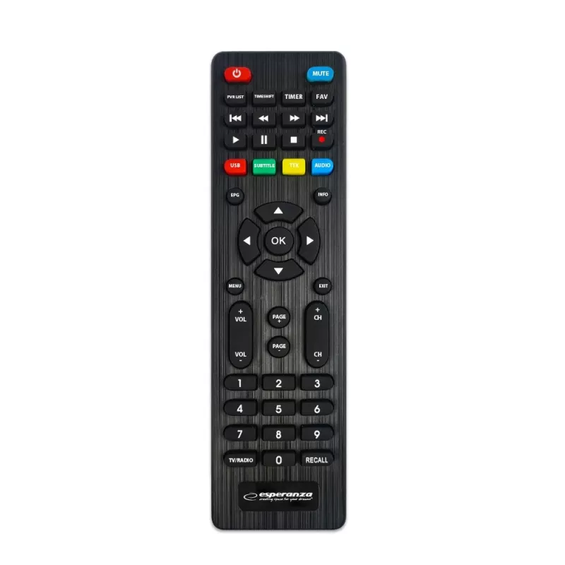 Esperanza EV107R dekoder TV kabel Czarny