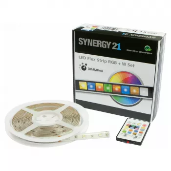 Synergy 21 LED Flex Strip 5050 - 30 RGB-W DC12V kompletny zestaw V2