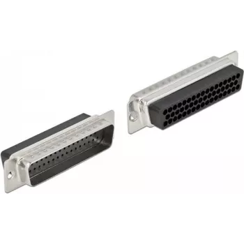 Złącze przewodowe DeLOCK 66712 D-Sub HD 50 Pin czarne srebrne