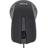 Przewodowa mysz USB, 3 przyciski, gumowana powierzchnia, 1000 DPI