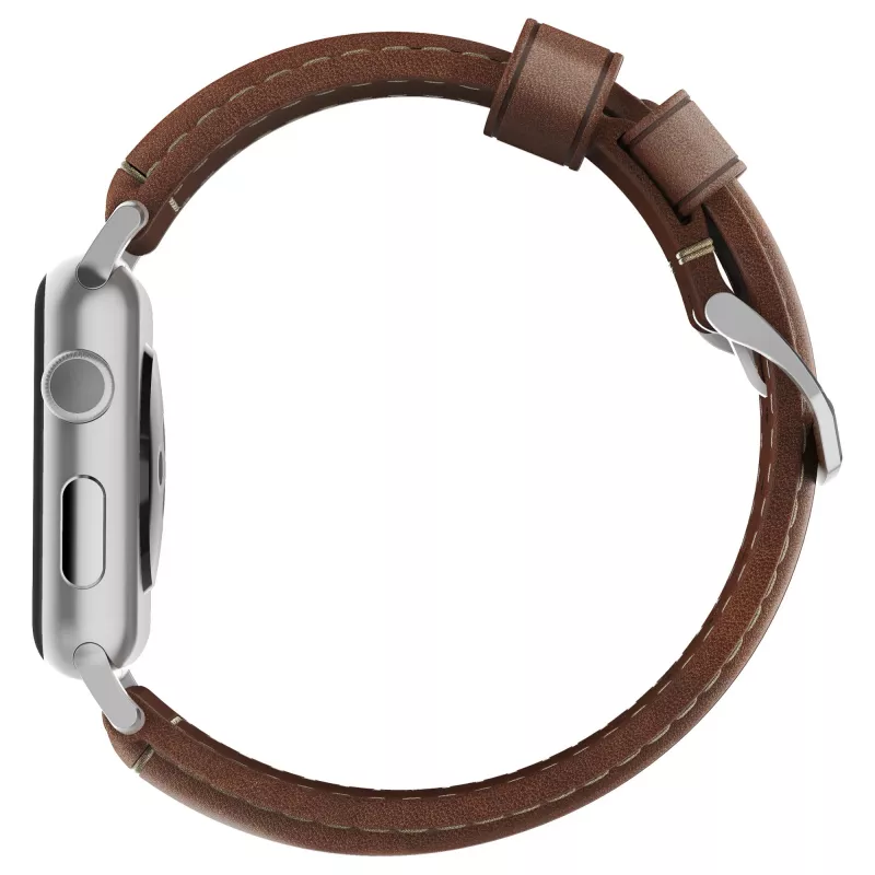 Nomad NM1A4RST00 - Pasek - Smartwatch - brązowy - Apple - Apple Watch Sport - Apple Watch - Apple Watch Edition - skóra