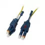 LWL-2-Faser-Patchk. 1.5mtr.LC-LC 9/125um OS2 Uniboot drehbar Push/Pull AD 2mm - Kabel - Single- bzw. Monomode-Faser (S215527)
