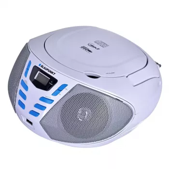 Przenośny system stereo Blaupunkt BB7-WH Cyfrowy 2,4 W FM Szary Odtwarzanie MP3