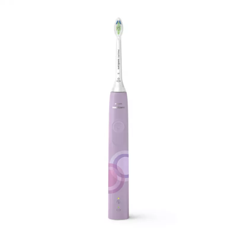Soniczna szczoteczka elektryczna Philips 4100 Series HX3689/44 — wbudowany akumulator Li‑Ion, 1 uchwyt, 1 główka szczoteczki, tryb Codzienna pielęgnacja, liliowy