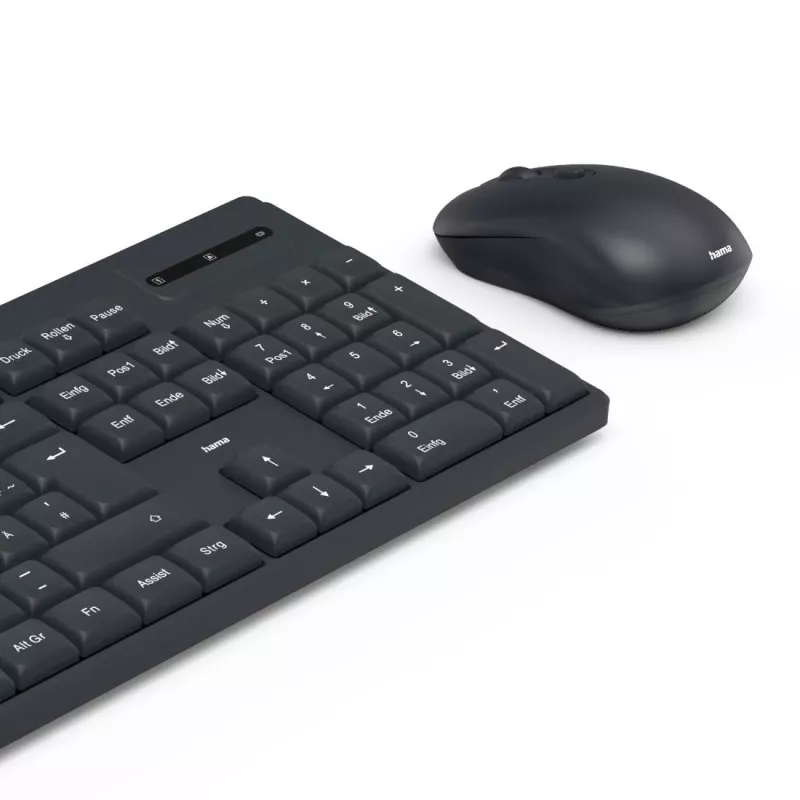 Zestaw klawiatura i mysz WKM-200 czarny