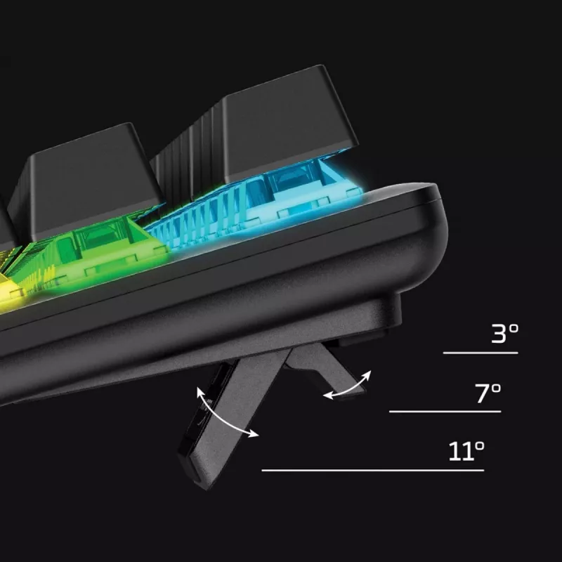 HyperX Alloy Origins PBT HX czerwony - Mechaniczna klawiatura gamingowa