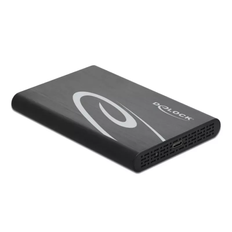 Obudowa HDD/SSD DeLOCK 42610 – zewnętrzna obudowa na dysk SATA 2,5 cala HDD/SSD
