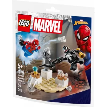 Zabawka konstrukcyjna LEGO Venom's Museum Heist zestaw saszetkowy 30707 — Marvel Super Heroes, mały zestaw kolekcjonerski