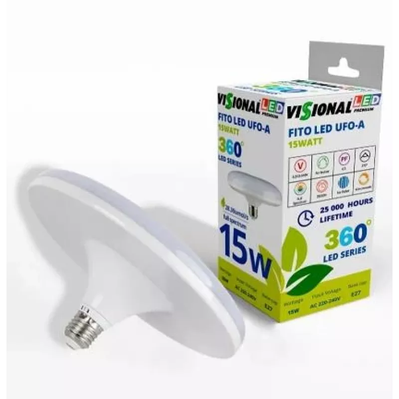 żarówka LED VISIONAL TL-A-15W — 15 W, 4000 K biała neutralna