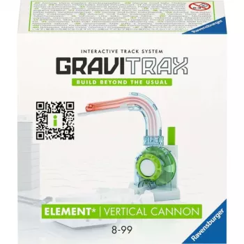 Ravensburger GraviTrax Element Działko Pionowe dodatek do toru (27465) dla systemów torów kulkowych