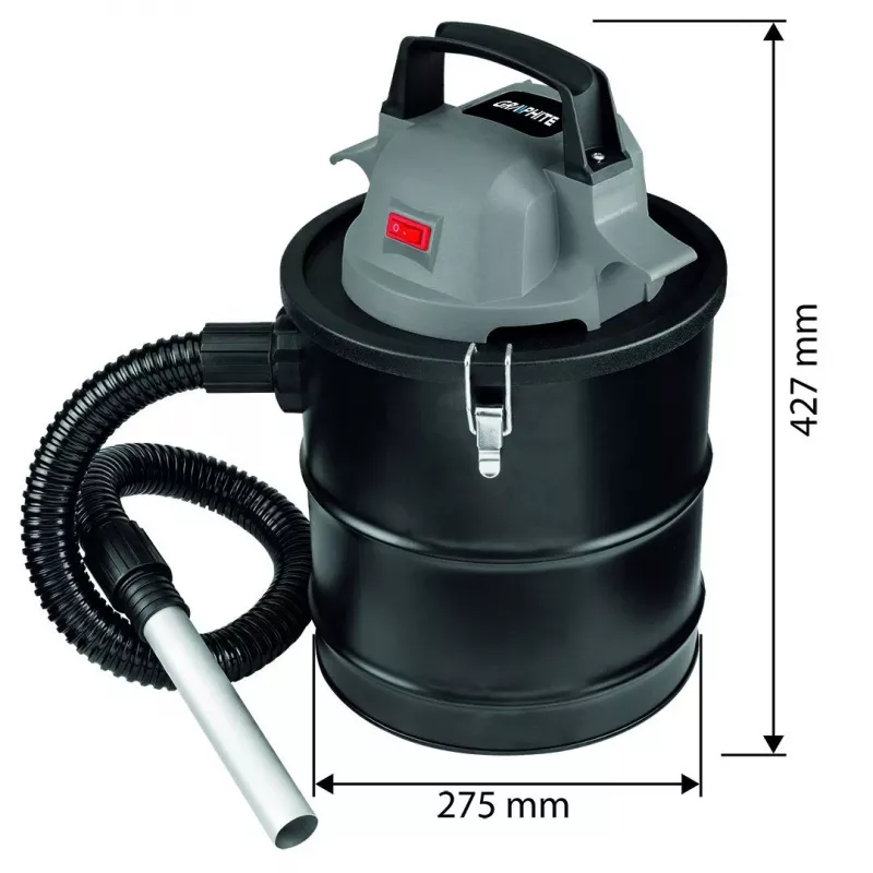 Odkurzacz do popiołu Graphite 58GE125