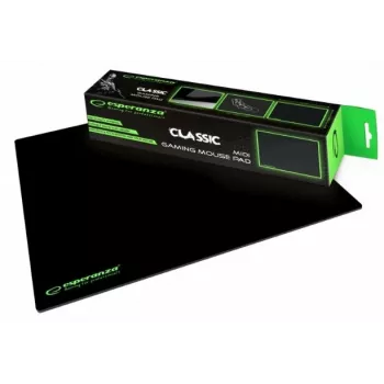 Gaming mysz pad ESPERANZA EGP102K — gumowa, 300×240 mm, grubość 3 mm, antypoślizgowa, czarna