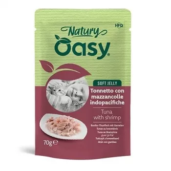 Oasy Natury Soft Jelly Tuńczyk z krewetkami 70g