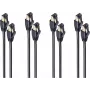 Kabel sieciowy ShiverPeaks S/CONN SC08-41045-4 Cat8.1 F/FTP (FFTP) 3 m RJ-45 do RJ-45, 40GBase-T, czarny