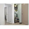 Zamknięty organizer na buty górny e-sklep MODO ANT/ART — Antracyt i Dąb, płyta wiórowa