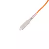 Kabel światłowodowy Extralink EX.3692 — FTTH OM2 SC‑SC, 1 m, pełny dupleks, czerwony