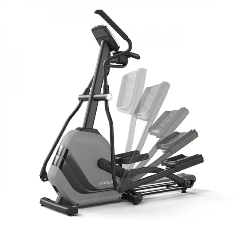 Orbiter eliptyczny Horizon Fitness Andes 7.1 — 30 poziomów oporu, 14 programów, długość kroku 50,8 cm, maks. waga użytkownika 136 kg