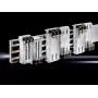 Adapter elementu przełącznika próżniowego rack Rittal 9345.610, do instalacji 690 V, RAL 7035
