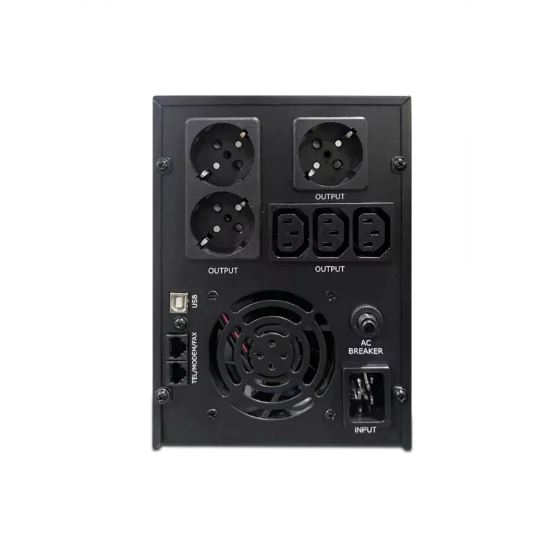Gembird EG-UPS-036 zasilacz awaryjny (UPS) Line-Interactive 3 kVA 1800 W 6 gniazd AC