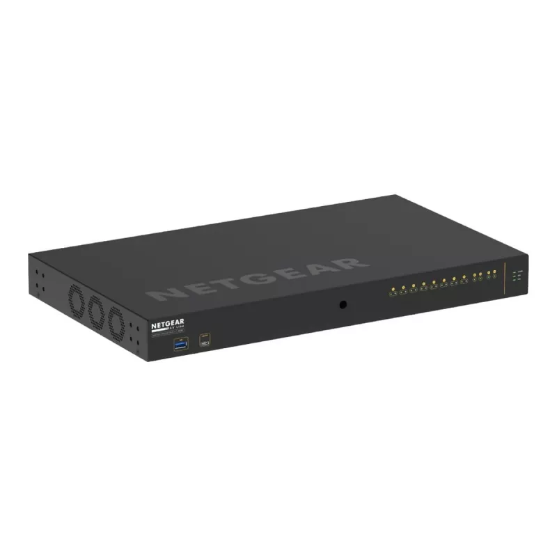 NETGEAR M4250-10G2XF-PoE++ Zarządzany przełącznik L2/L3 Gigabit Ethernet (10/100/1000) Power over Ethernet (PoE) 1U Czarny