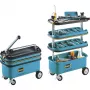 HAZET Assistent 166N - Czarny - Niebieski - 300 kg - 350 mm - 680 mm - 965 mm - 24,5 kg