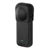 Silikonowa nakładka ochronna na obiektyw Puluz do Insta360 X3 (czarna)