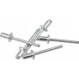 Nity rurkowe KWB 407482, aluminium, średnica 4,8 mm, długość 12 mm