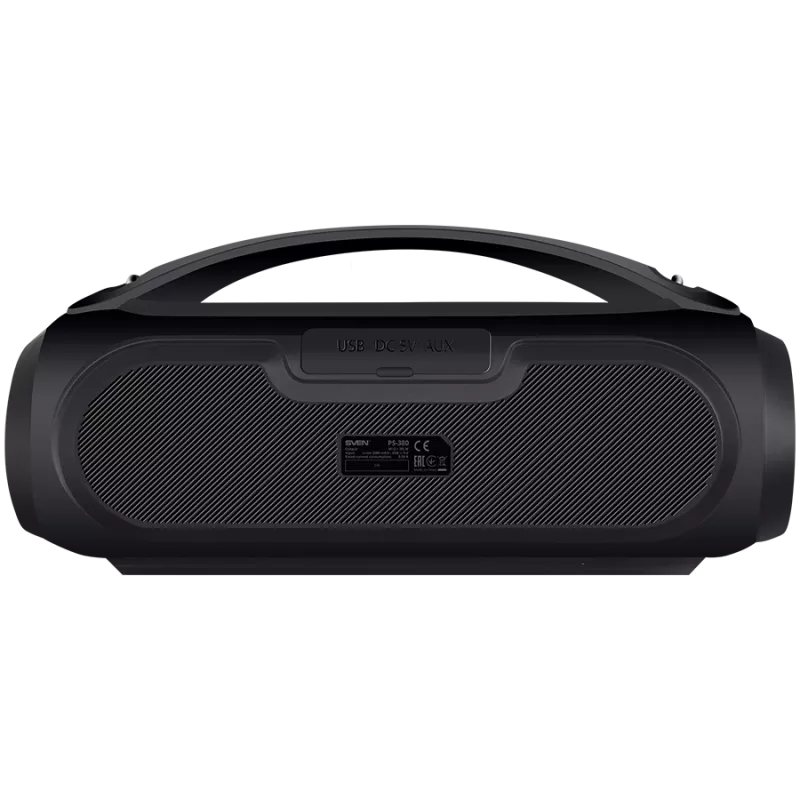Głośnik SVEN PS-380, czarny (40W, Wodoodporny (IPx5), TWS, Bluetooth, FM, USB, 3000mAh)