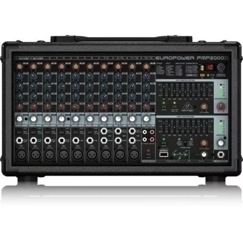 Behringer PMP2000D mikser audio 14 kanałów 2000W czarny