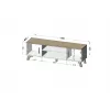 Cama TV stand LOTTA 160 2D2K Biały/sonoma
