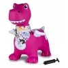 Skaczące zwierzątko Jamara HoppyDoo Dino ze skrzydełkami różowe z pompką 466008
