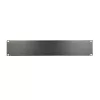 Panel maskujący do szafy rack Extralink Front Blank Panel 2U 19 cali Czarny, obudowa stalowa