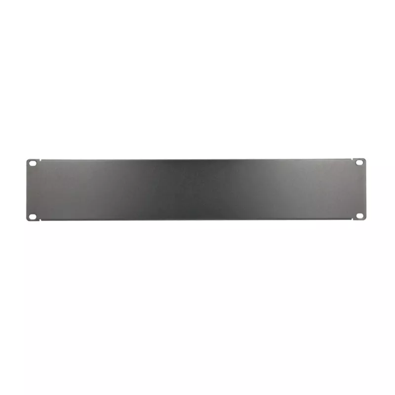 Panel maskujący do szafy rack Extralink Front Blank Panel 2U 19 cali Czarny, obudowa stalowa