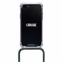 Etui Naszyjnik na Smartfona Lookabe do iPhone 7/8, złote z zielonymi akcentami