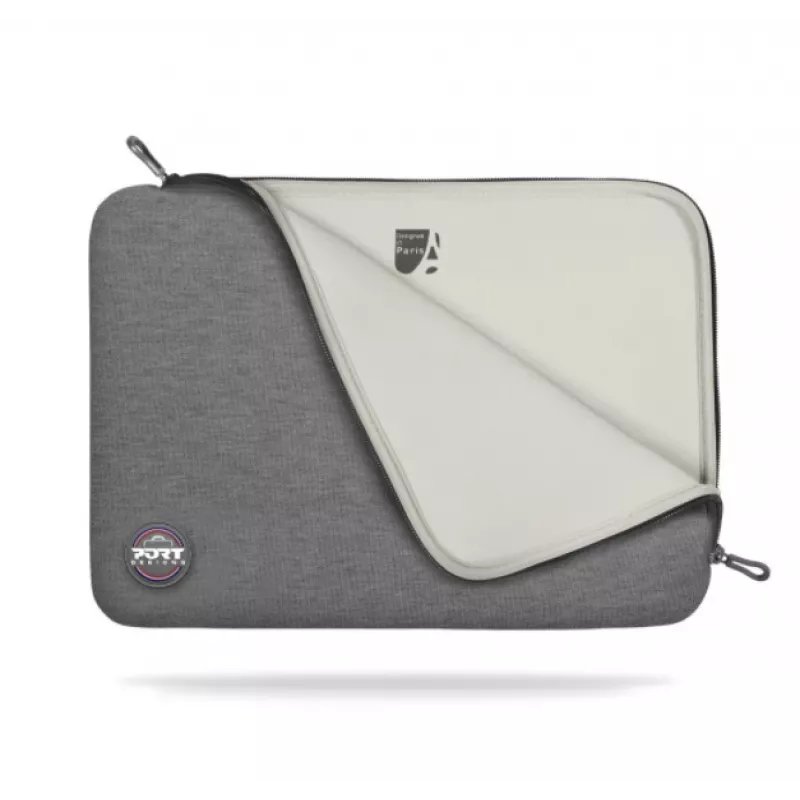 Etui sleeva Port Designs Torino II do laptopów 39,6 cm (15,6 cala), bawełna/neopren, 0,224 kg, szary