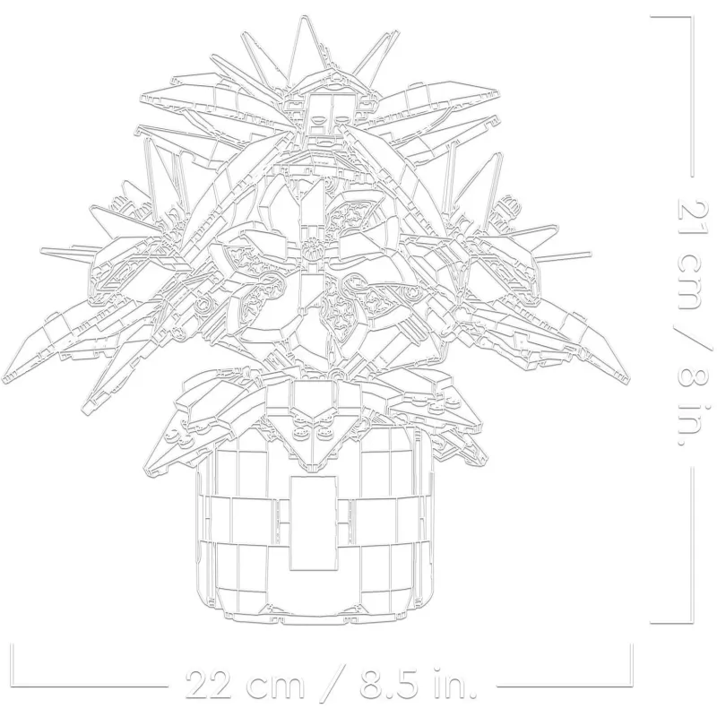 LEGO ICONS 10370 Poinsecja
