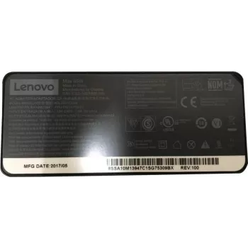Lenovo Chicony ADLX65YCC2A - Zasilacz - 65 W - FRU (CRU) - Tier 1 - do ThinkPad T25, T470, T470s, X270 (01FR027)